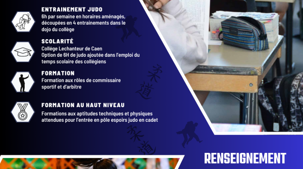 Dossier candidature sport étude calvados